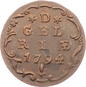 Gelderland, 1 Duit 1794