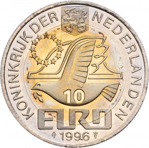 Niederlande, 10 Euro / 10 Ecu 1996