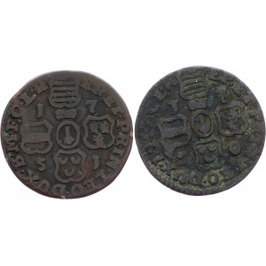 Knížecí biskupství Liège, 1 Liard 1750, 1751