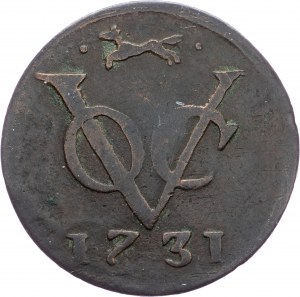 Holenderskie Indie Wschodnie, 1 Duit 1731, Geldria