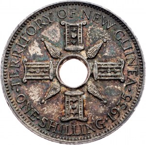 Nová Guinea, 1 šiling 1935, Melbourne