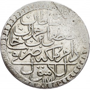 Mustafa III, 2 Złota 1171 (1758-1772)