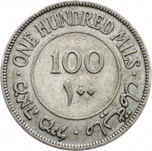 Britský mandát, 100 mil. 1927
