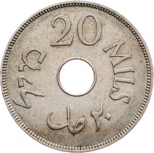 Mandato Britannico, 20 Mils 1935