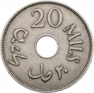 British Mandate, 20 Mils 1935