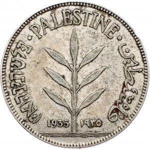 British Mandate, 100 Mils 1935