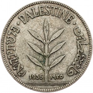 Mandat brytyjski, 100 mil 1935 r.