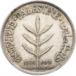 British Mandate, 100 Mils 1935