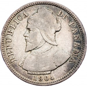 Panama, 10 centesimi 1904