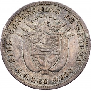 Panama, 10 centesimi 1904