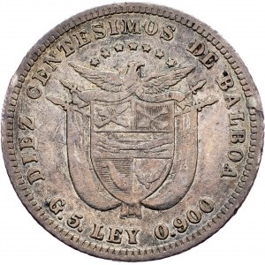 Panama, 10 Centésimos 1904