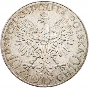 Polen, 10 Zlotych 1932, Warszawa