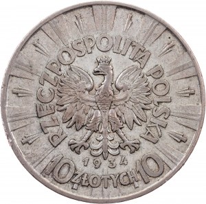 Pologne, 10 Zlotych 1934