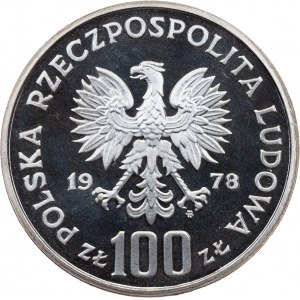 Polsko, 100 zlotých 1978, PRÓBA