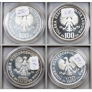 Polska, 100 złotych 1978-1980