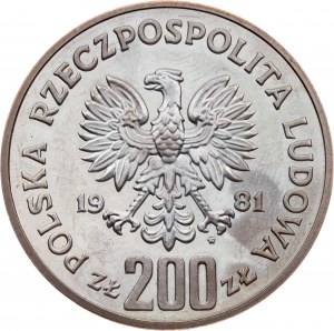 Pologne, 200 Zlotych 1981