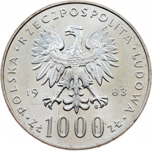 Polonia, 1000 Zlotych 1983