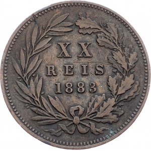 Portugal, 20 Reis 1883