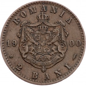 Romania, 2 Bani 1900