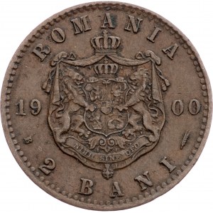 Rumänien, 2 Bani 1900