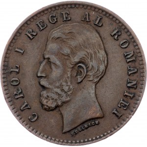 Romania, 2 Bani 1900, Hamburg