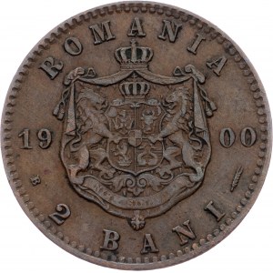 Roumanie, 2 Bani 1900, Hambourg