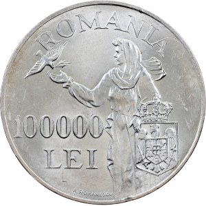 Michael I., 100 000 Lei 1946, Bukareszt