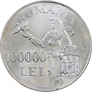 Michael I., 100 000 Lei 1946, Bukarest