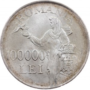 Michael I., 100 000 Lei 1946, Bucharest