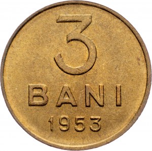 Rumunia, 3 Bani 1953 r.