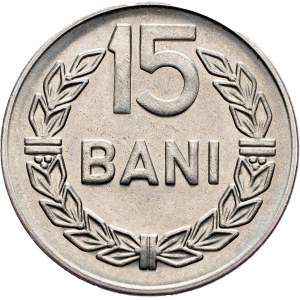 Roumanie, 15 Bani 1966