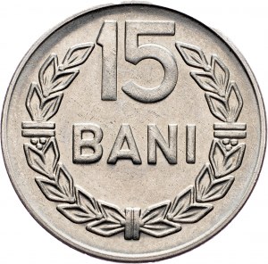 Roumanie, 15 Bani 1966