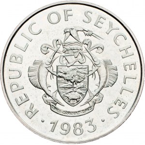 Seychely, 25 rupií 1983