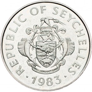 Seychelles, 25 Rupees 1983