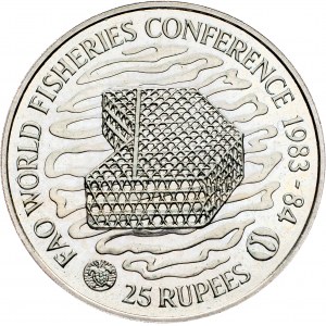 Seychelles, 25 Rupees 1983