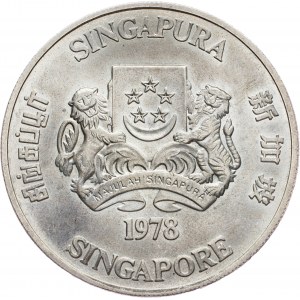 Singapore, 10 dollari 1978