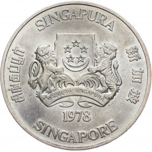 Singapur, 10 dolarů 1978