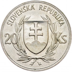 Slovakia, 20 Korun 1939