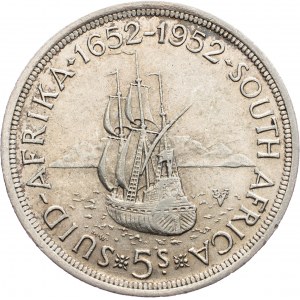 Sudafrica, 5 scellini 1952