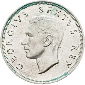 South Africa, 5 Shillings 1952