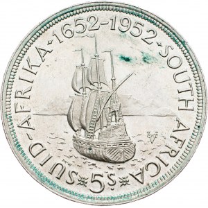 Južná Afrika, 5 šilingov 1952