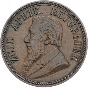 South African Republic, 1 Penny 1892, Berlin