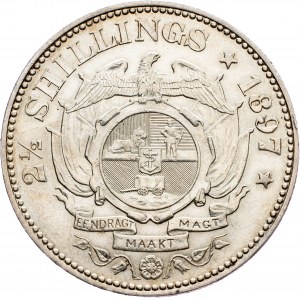 Juhoafrická republika, 2 1/2 šilingov 1897, Pretória