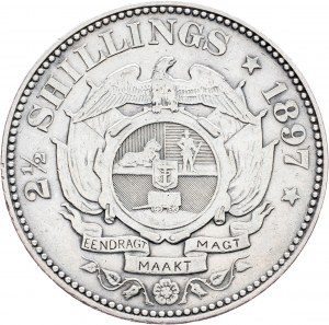 République sud-africaine, 2 1/2 Shillings 1897, Pretoria