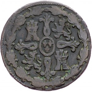 Spain, 8 Maravedis 1795