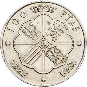 Spagna, 100 pesetas 1966 (1968)
