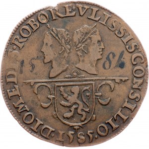 Hiszpańskie Niderlandy, Jeton 1584
