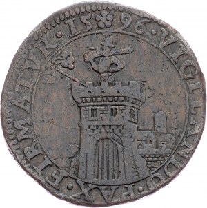 Hiszpańskie Niderlandy, Jeton 1596