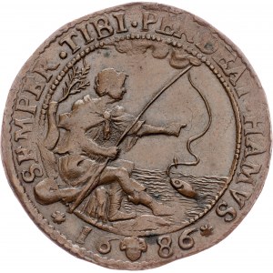 Hiszpańskie Niderlandy, Jeton 1686