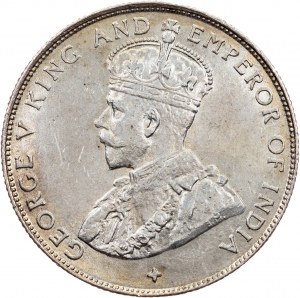 George V., 50 centów 1921, Bombaj